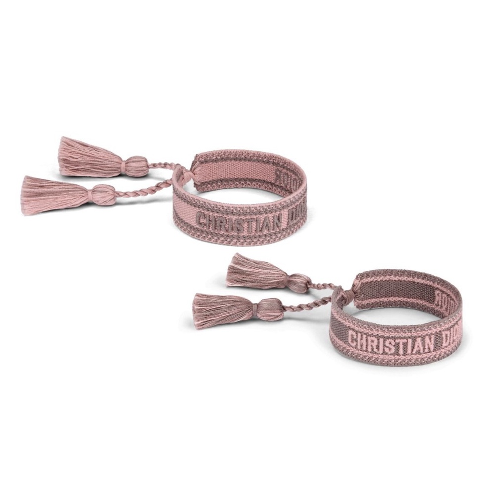 Dior Pink and Gray Bracelet Set - Picture 2 of 2